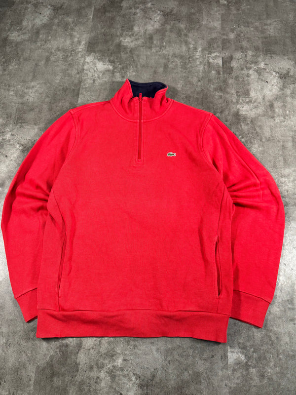 Lacoste Vintage Half Zip Sweater (XL)