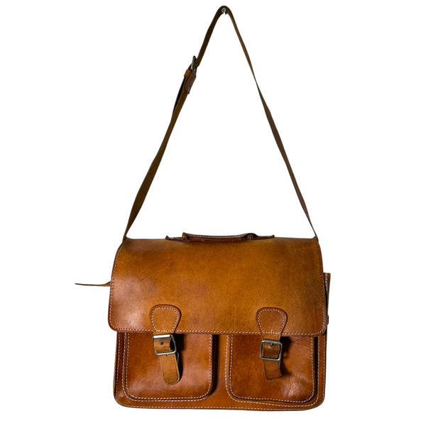Y2K Vintage Leather Shoulder Bag
