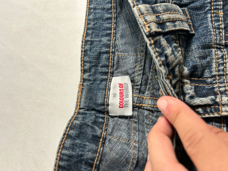 Multi-pocket Baggy Jeans (M)