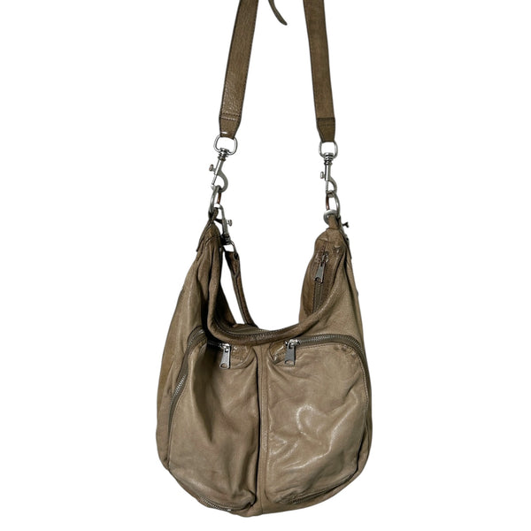 Y2K Vintage Leather Hobo Bag