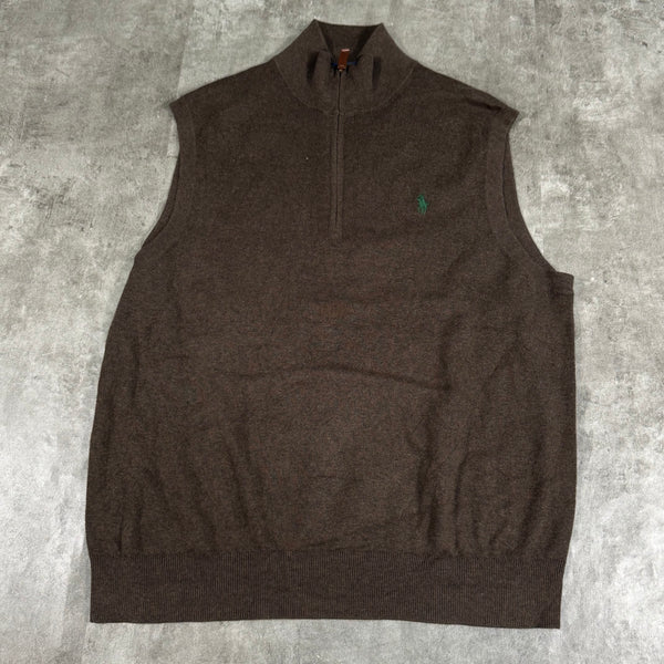 Lacoste Vintage Half Zip Sweater (M)