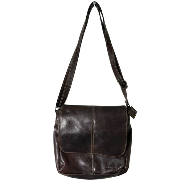 Y2K Vintage Leather Shoulder Bag