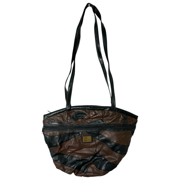 Y2K Vintage Leather Shoulder Bag