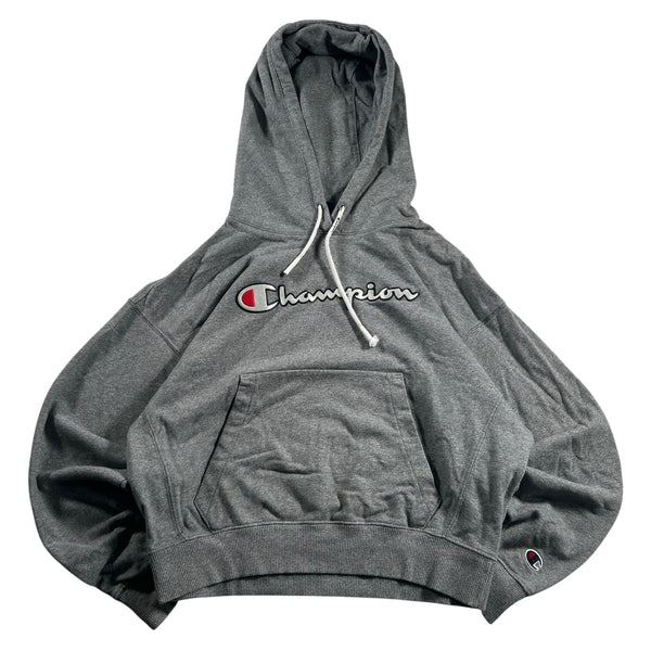 Champion Damen-Cropped-Kapuzenpullover (XS)