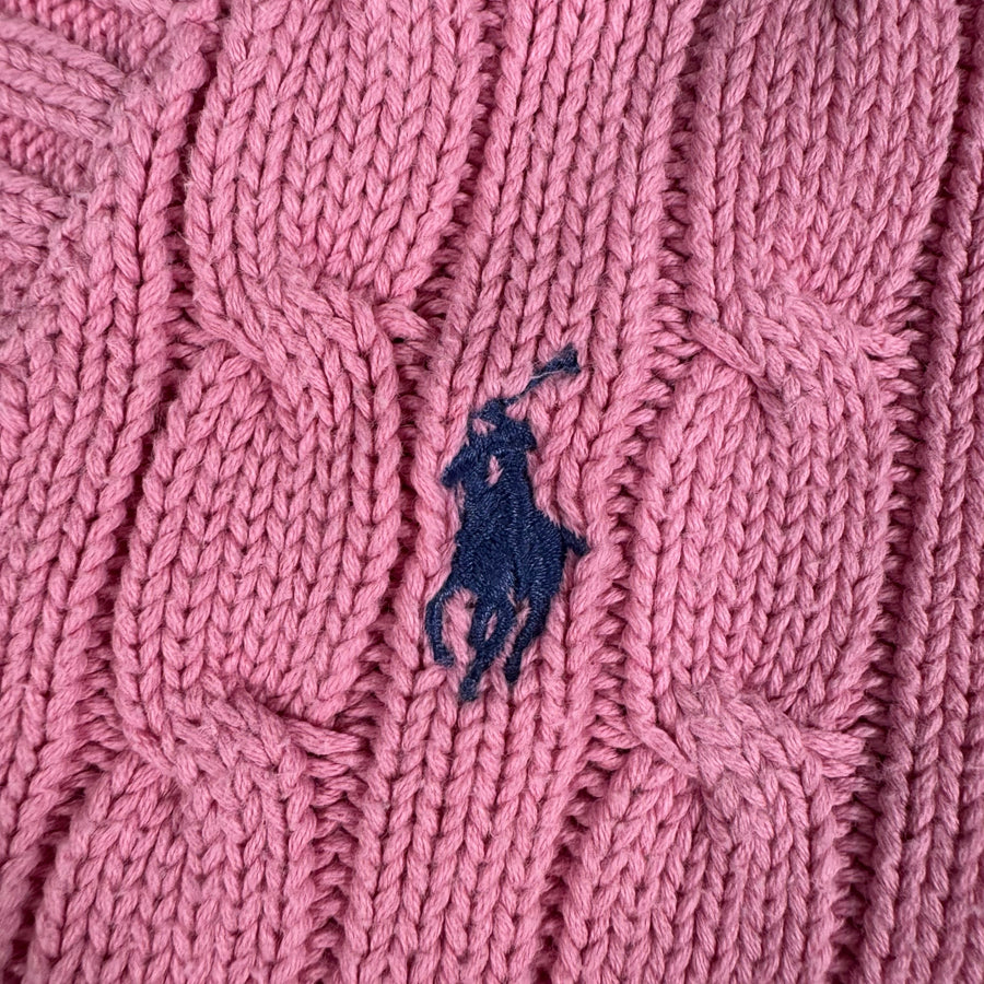 Polo Ralph Lauren Vintage Woman Cable-knit Sweater (M)